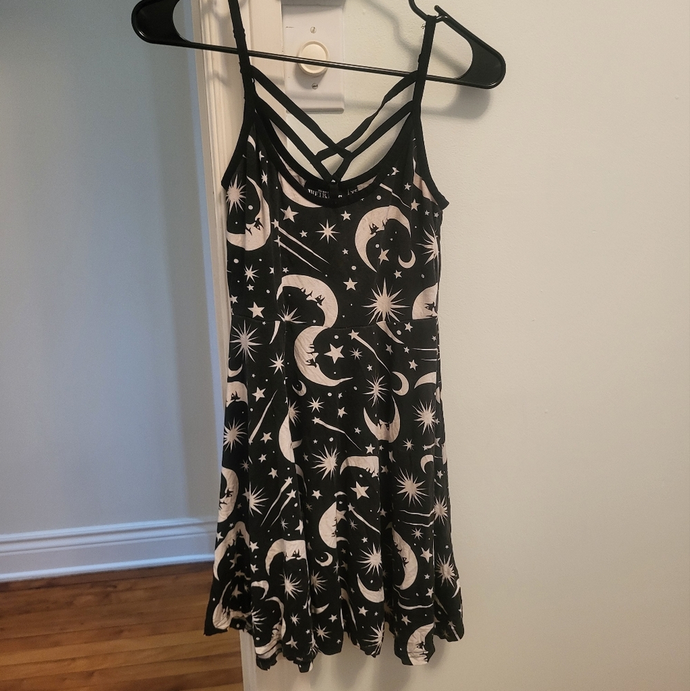 Killstar Monochrome Celestial Dress